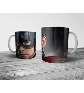 Pixxa Captain America Kaptan Amerika Kupa Bardak Model 1
