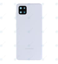 Samsung A12 Kasa Kapak + Yan Tuşlar SM-A125F LENS HARİÇ (Beyaz)