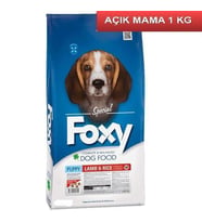 Foxy 27/17 Puppy Kuzu Etli Yavru Köpek Maması 1 Kg AÇIK