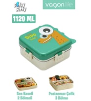 Tynimo Lunchbox Pembe 1000 ml