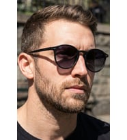 SUNSTOP Polarize Siyah Unisex Güneş Gözlüğü 1364 C0101 – TR90 Esnek Dayanıklı Çerçeve