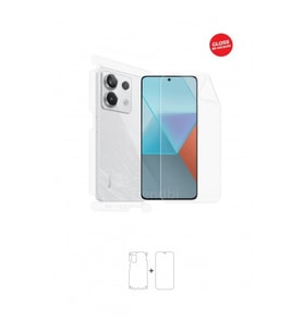 Xiaomi Redmi Note 13 Pro Ön, Arka ve Yan 360 Derece Tam Kaplama Tpu Film