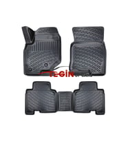 Ssangyong Grand Musso 3D Havuzlu Paspas 2023 Siyah