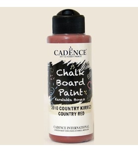 Cadence Chalkboard Paint Karatahta Boyası 120 ml. 2610 Country Kırmızı 