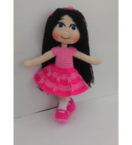 Sevimli Nur Bebek Amigurumi Organik Oyuncak