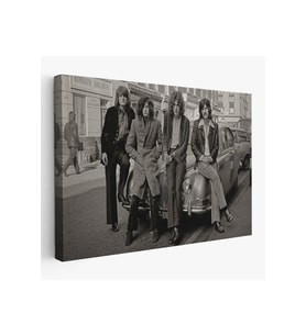Led Zeppelin Efsanesinin Arabası John Bonham Kanvas Tablo-5407