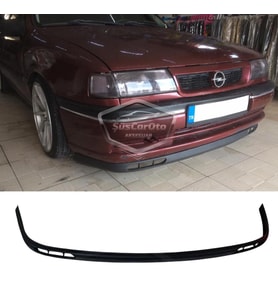 Opel Vectra A 1988-1995 Uyumlu Üniversal Laguna Lip Esnek Ön Lip 2 Parça Tampon Altı Karlık Ön Ek