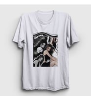 Presmono Unisex Beyaz Sakura K Pop Le Sserafim T-Shirt 482160tt