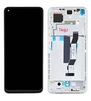 Tkgz - Xiaomi Mİ 10T PRO Uyumlu Lcd Ekran Dokunmatik -A- Kalite ÇITALI GÜMÜŞ