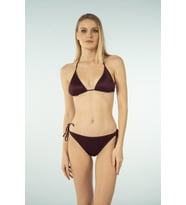 Estiva Üçgen İpli Bikini Takımı - Mürdüm