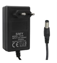 Smy 1624E 29 Volt 1 Amper 5.5*2.5mm + 5.5x2.1mm Uçlu Uyumlu Priz Tipi Adaptör
