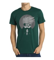 Bant Giyim - Naruto Kakashi Hatake Yeşil Erkek T-shirt Tişört