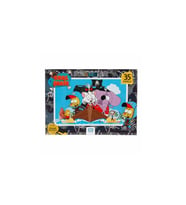 +3 Yaş Kral Şakir Korsanlar Diyarı 35 Parça Frame Puzzle-5049 ()