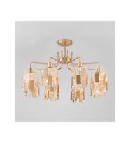 Lunaria Crystal Taşlı Avize RA-AVZ- 5218-90-47 (Gold)