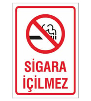 Iş Güvenliği Uyarı Levhası 17x24 cm. (d-1724-009) (Çok Renkli)