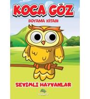 Koca Göz Boyama –Sevimli Hayvanlar