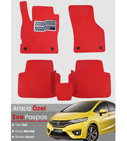 HONDA JAZZ HATCHBACK (2012-2014) Uyumlu EVA Paspas Tam Set–Araca Özel,Kolay Montaj