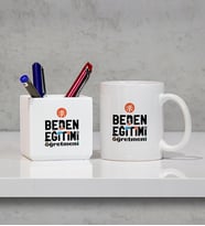 Beden Eğitimi Öğretmeni Kupa Bardak ve Kalemlik