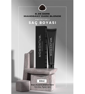 Momentum Kozmetik Saç Boyası Dore Mahogany Dark Blonde 6.35 60 ml