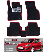 HYUNDAİ i20 (2008-2014) Uyumlu EVA Paspas Tam Set–Araca Özel,Kolay Montaj,Su Geçirmez