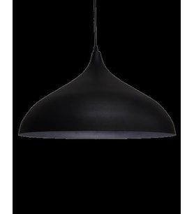 MYLİGHTS  RETRO RUSTİK SİYAH  İÇİ SİYAH METAL SARKIT AVİZE 43 CM EN