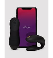 We-Vibe Chorus Pro Satin Black Uygulama ve Uzaktan Kumandalı Çift Vibratörü
