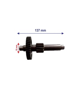 ATV BUGGY ŞANZIMAN MİLİ 14-42T HELİS 137-15XÖM