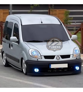Renault Kangoo 1 1998-2007 Uyumlu H lip Esnek Ön Lip 2 Parça Karlık Ön Ek Tampon Altı Dil