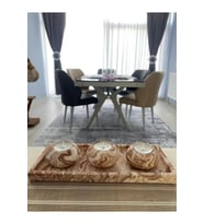 Şık 3'lü Mumluk Seti, Dekoratif ve Hediye Seçeneği, Tealight Mumlukler Dahil