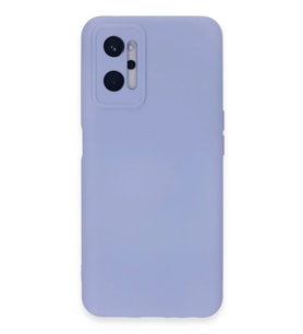 Newface Realme 9i 4G Kılıf Nano içi Kadife Silikon - Lila