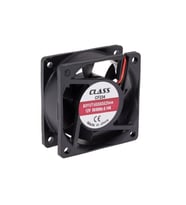 Class CF 234 60X60X25 DC 12V Aksiyel Fan (Siyah)