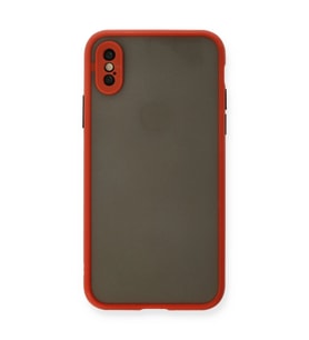 İphone X Kılıf Montreal Kapak - Kırmızı