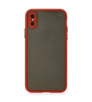 İphone X Kılıf Montreal Kapak - Kırmızı