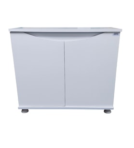 Kanki Pet 80 Cm MDF KP8028FBY Flex Beyaz Kapaklı Akvaryum Sehpası 80x28x69 cm