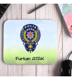 Polis Memuruna Hediye İsimli Mouse Pad (STD)