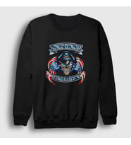 Presmono Unisex Siyah Forever Bon Jovi Sweatshirt 20119tt