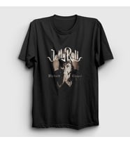 Presmono Unisex Siyah Whitsitt Chapel Jelly Roll T-Shirt 473031tt