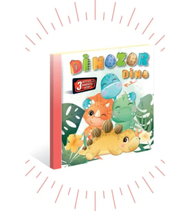 3 Boyutlu, Hareketli Kitaplar "dinozorlar" Pop-up Kitap