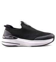 Trendyshose W807 Rahat Hafif Fileli Garantili Aqua Sneakers (Siyah - Beyaz)