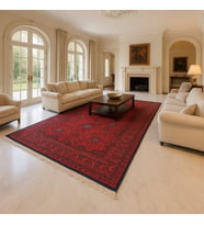 Agkhome Precious One %100 Yün Afgan Halısı 153X245 Cm (Karışık)