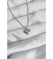 316L Çelik Gümüş Renk Kalp Model Love Kolye - TJ-BKO8932