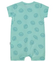 Civil Baby İstiridye Empirme 6-18 Ay Jile ve Elbise - Yeşil 12-18 Ay (Mint)