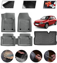 Opel Corsa B 1993-2000 Uyumlu Paspas Araca Özel Bagaj Havuzu MBS Gri