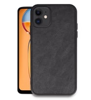 Newface Apple iPhone 11 Kılıf Aras Deri Kapak - Siyah