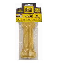 DELİBON DERİ PRES KEMİK 15CM M BOY 1Lİ PAKET NATUREL 15CMX1AD.