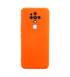 Tecno Camon 16 Kılıf Nano İçi Kadife - Turuncu