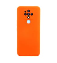 Tecno Camon 16 Kılıf Nano İçi Kadife - Turuncu