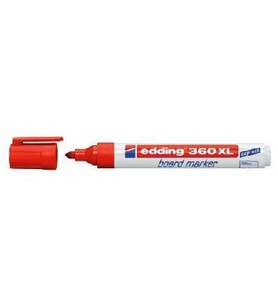 Edding 360 XL Board Marker Doldurulabilir Yazı Tahtası Kalemi Kırmızı 