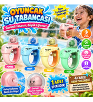 Sevimli Hayvan Figürlü Oyuncak Su Tabancası Eğlenceli Yaz Oyuncağı 1 Adet