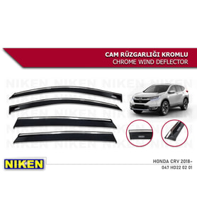 HONDA CRV CR-V 2018 2019 2020 2021 2022 2023 KROMLU CAM RÜZGALIĞI